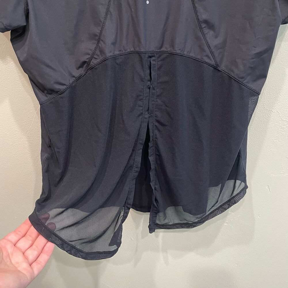 Zyia Active Black Split Panel Back Top - Size: XL - Picture 7 of 7